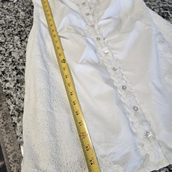 Anthropologies Forever That Girl Puff Sleeve Scoop Neck Mino Dress Small - Picture 6 of 6